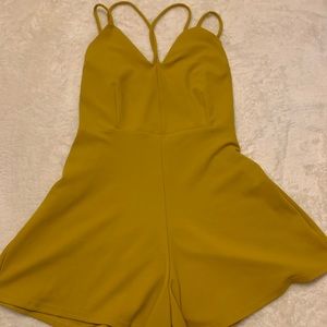 Mustard Romper